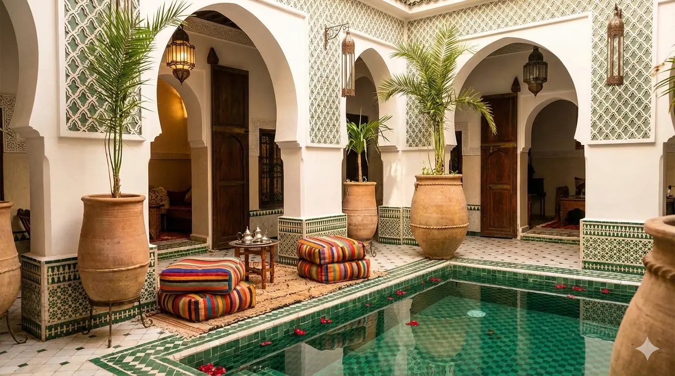 Moroccan riad Marrakech riad